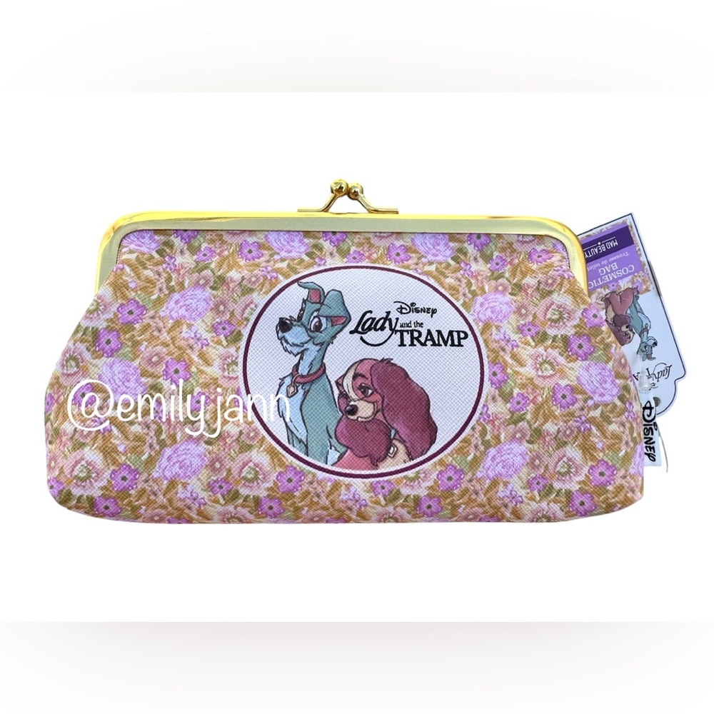 Lady and the💛Tramp Cosmetic Bag